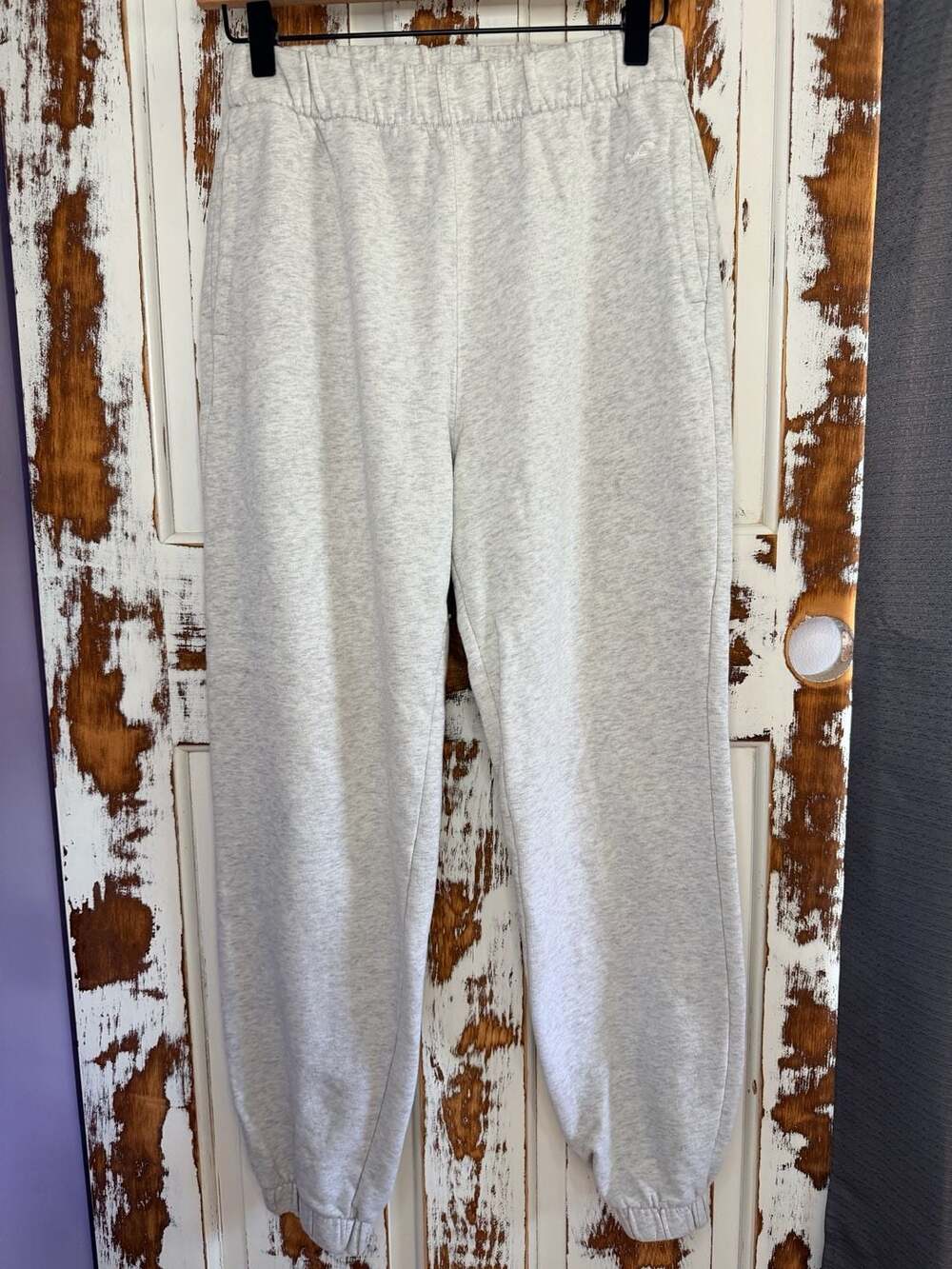 Hollister Adjustable Rise Gray Sweatpants Joggers Size XS Athleisure Loungewear
